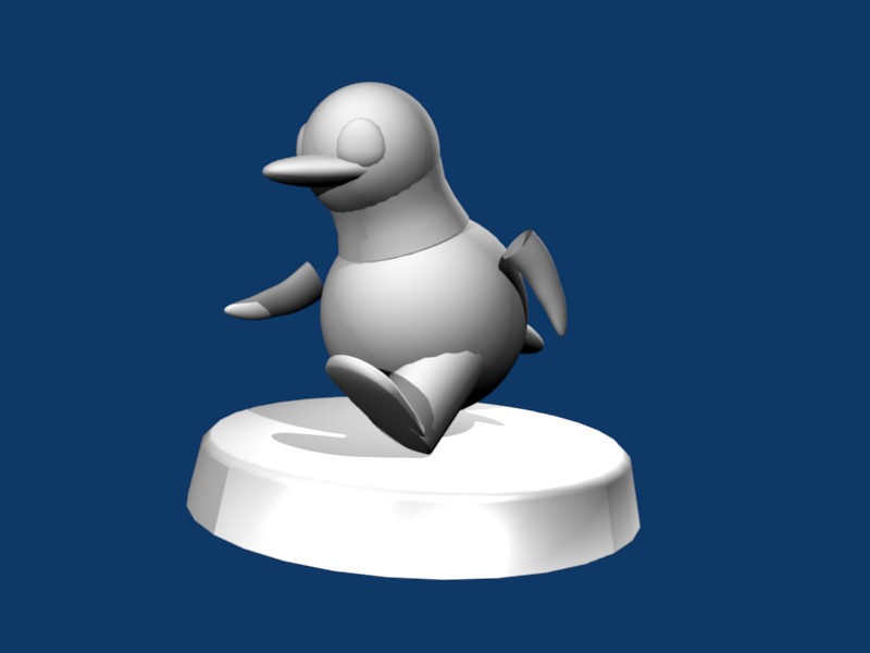 3D SuperTux for prototyping animation and poses
