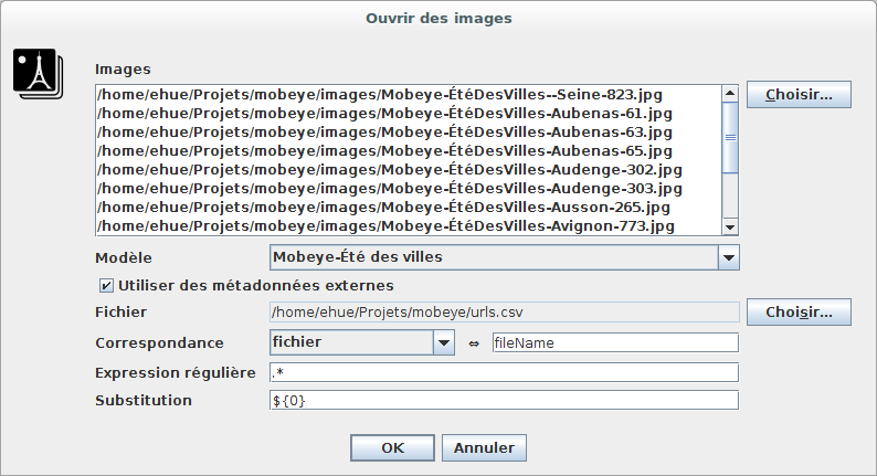 comeon ext metadata match file example