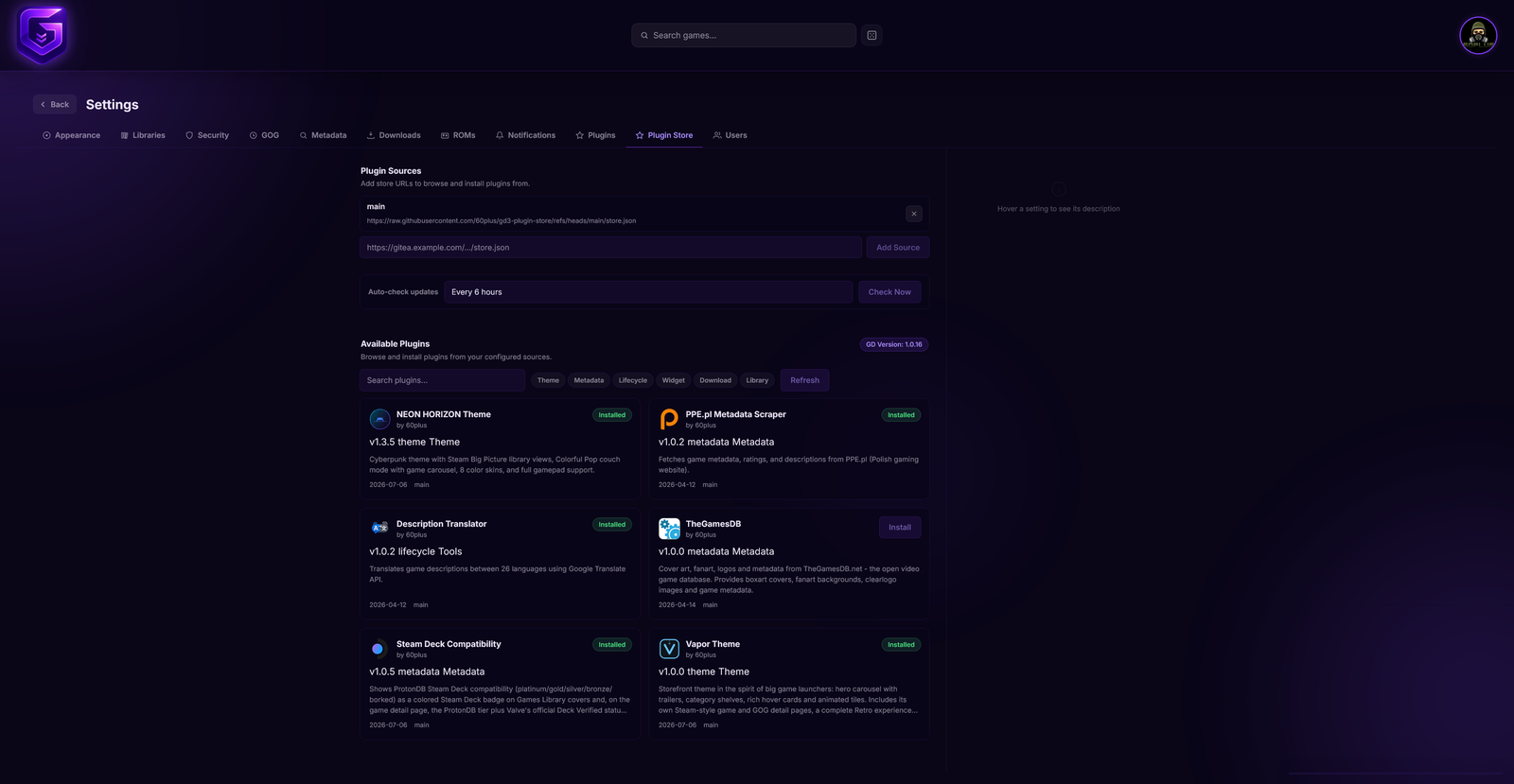 Browsing themes and plugins in the Plugin Store