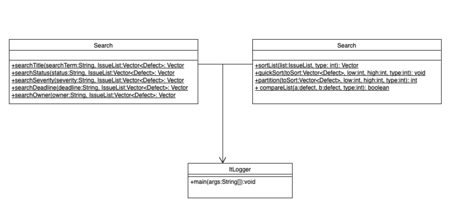 Image of Finder Class Diagram