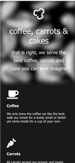 CoffeeCarrotsCakes-iPhoneX.gif