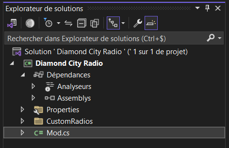 CustomRadios folder