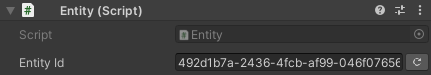 WGuid property drawer showing GUID field with Generate button