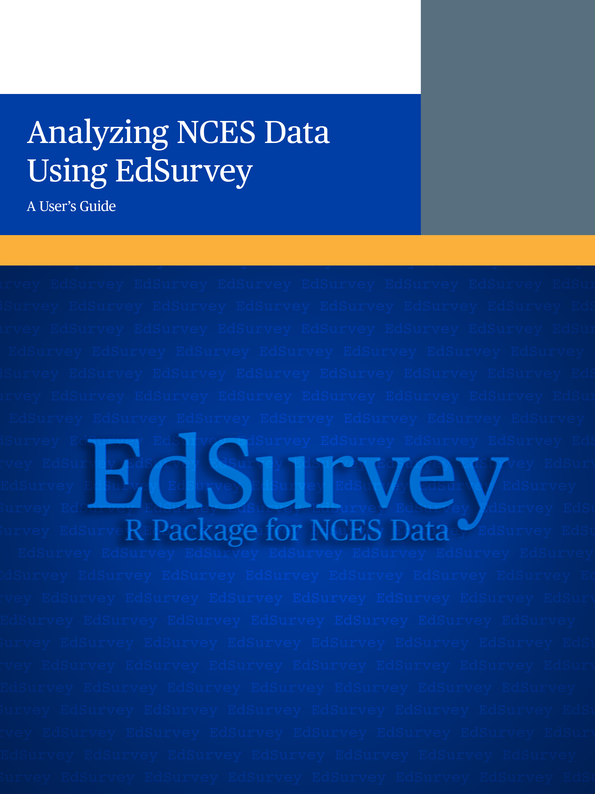 EdSurvey: A User's Guide