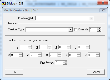 Modify Creature Stats