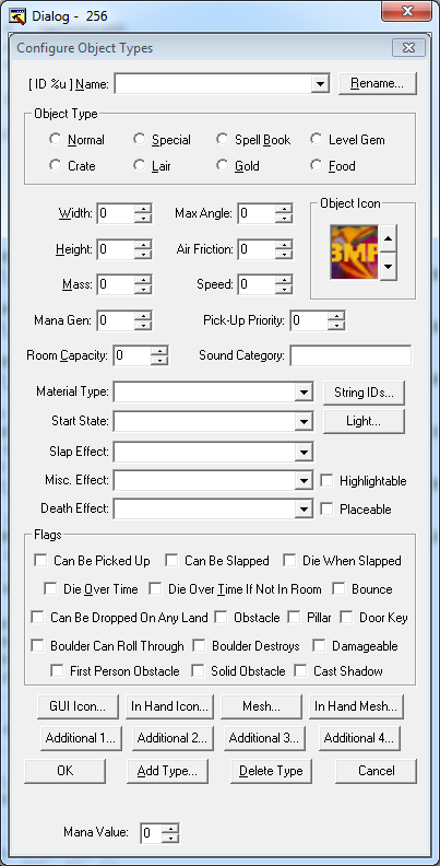 Configure Object Types