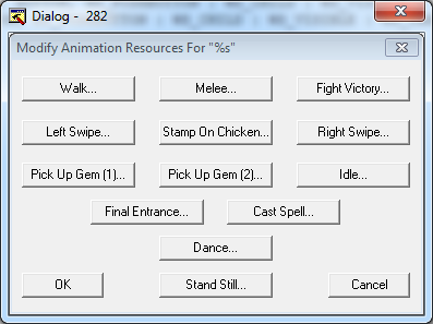 Modify Animation Resource For