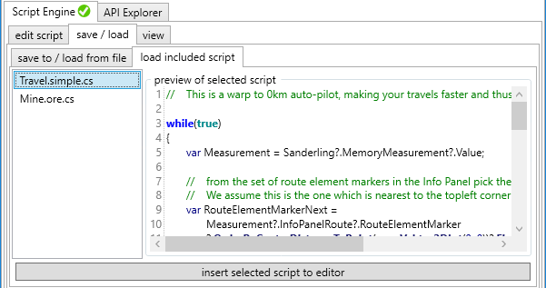 load included script