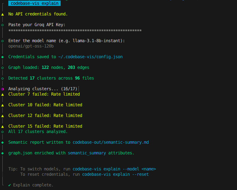 explain output