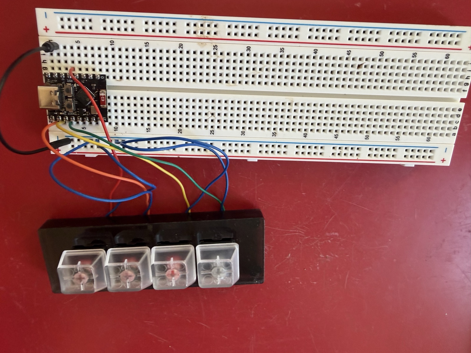 Breadboard prototype