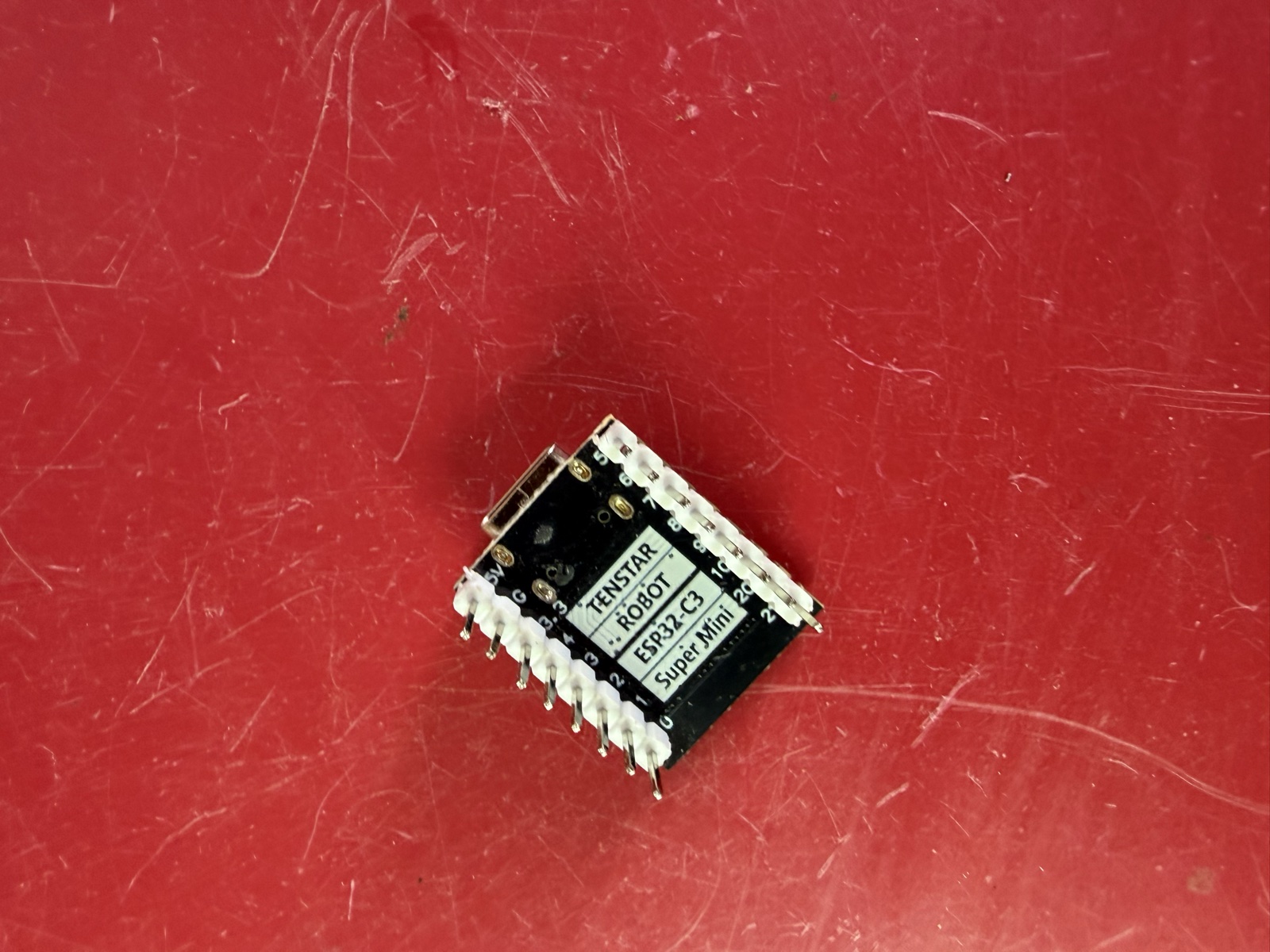 Soldered header strips