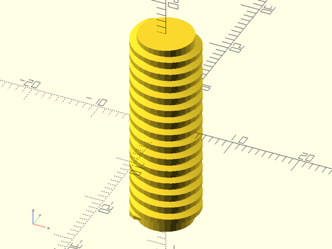 trapezoidal\_threaded\_rod() Example 5