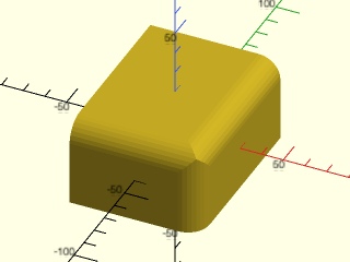 Cad Rounded Cube Tutorial Rounding_the_Cube · BelfrySCAD/BOSL2 Wiki · GitHub