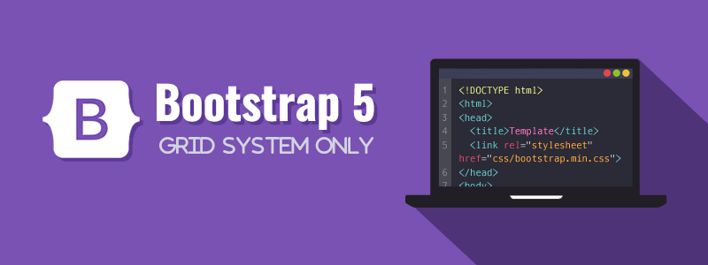 bootstrap grid only