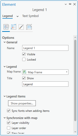 image of legend element options