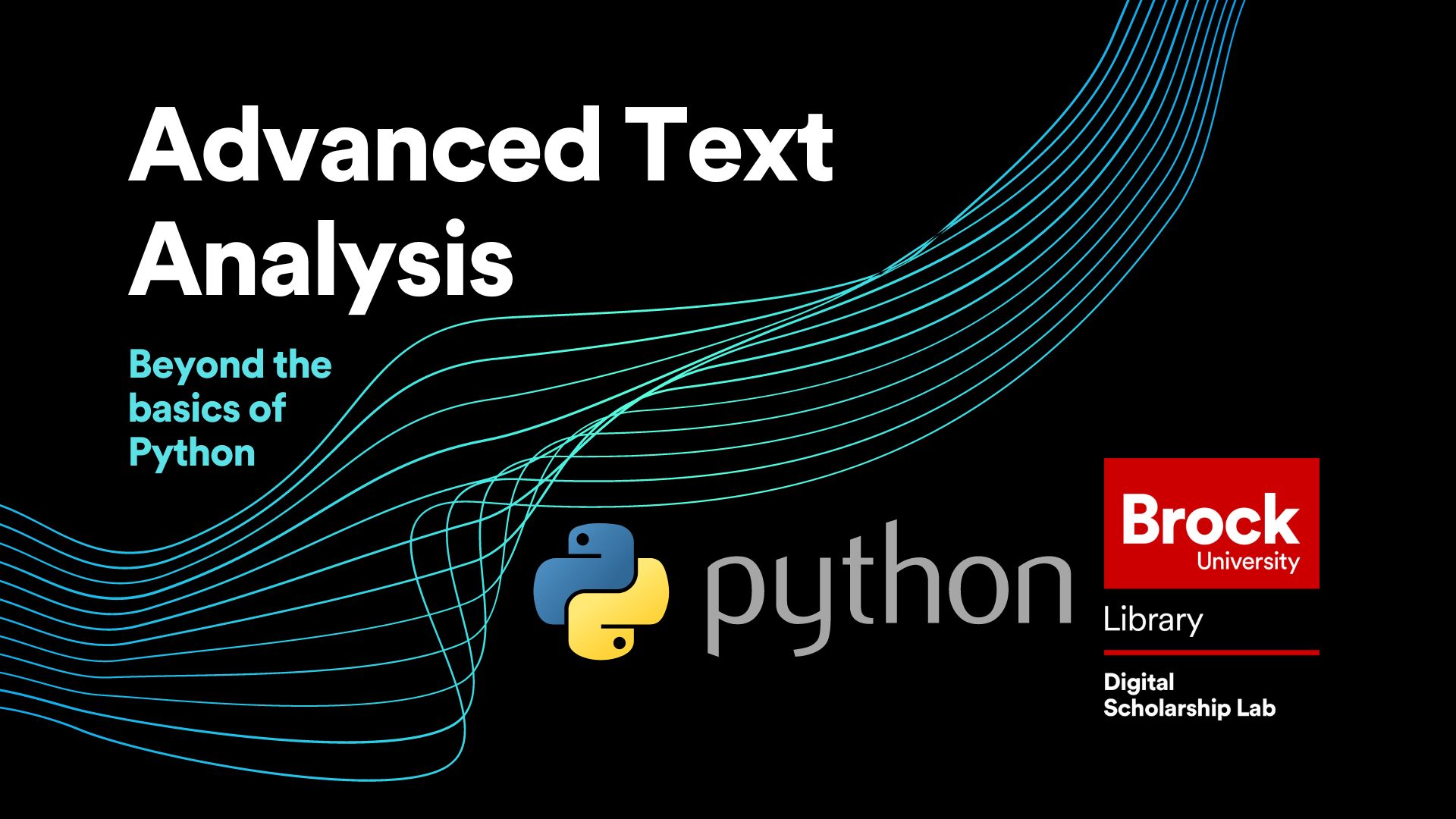 Advanced Text Analysis with Python
