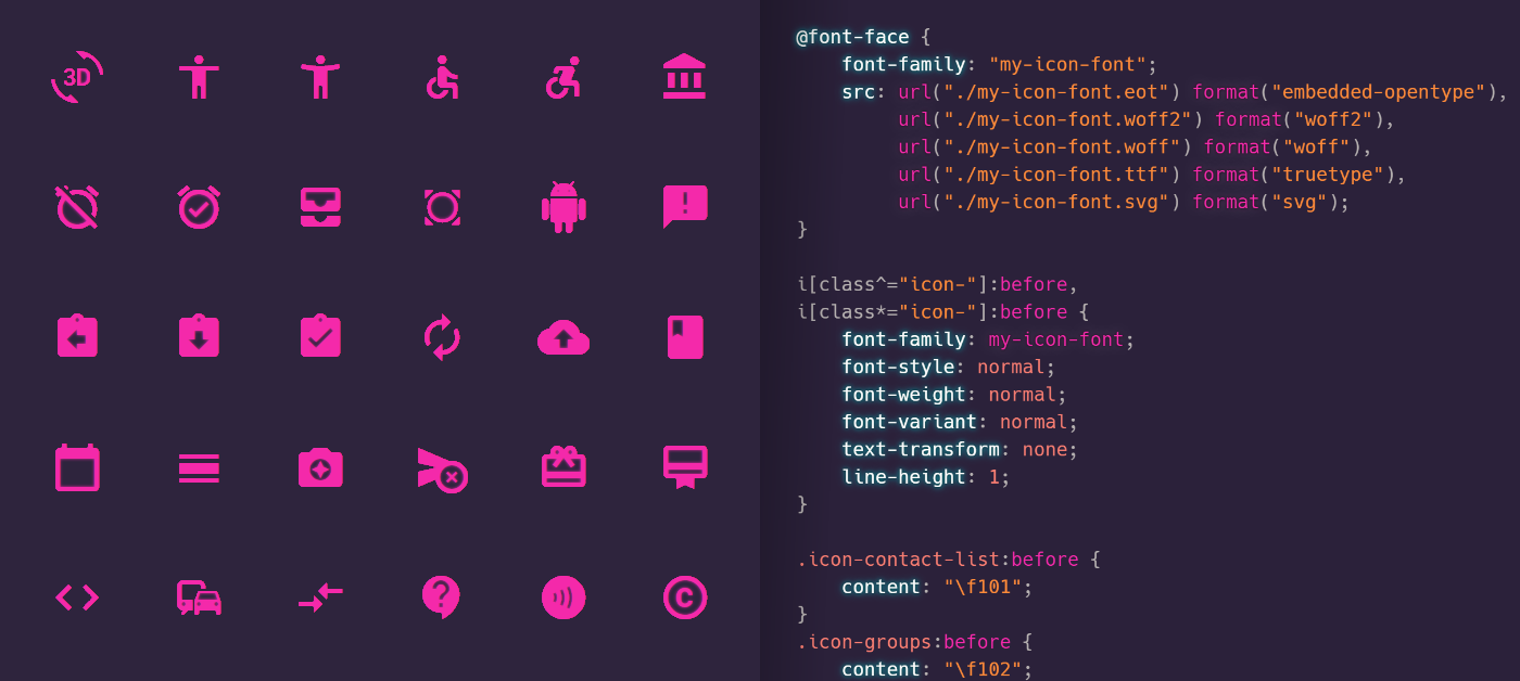 Cover of the article Create an icon web font for your design system