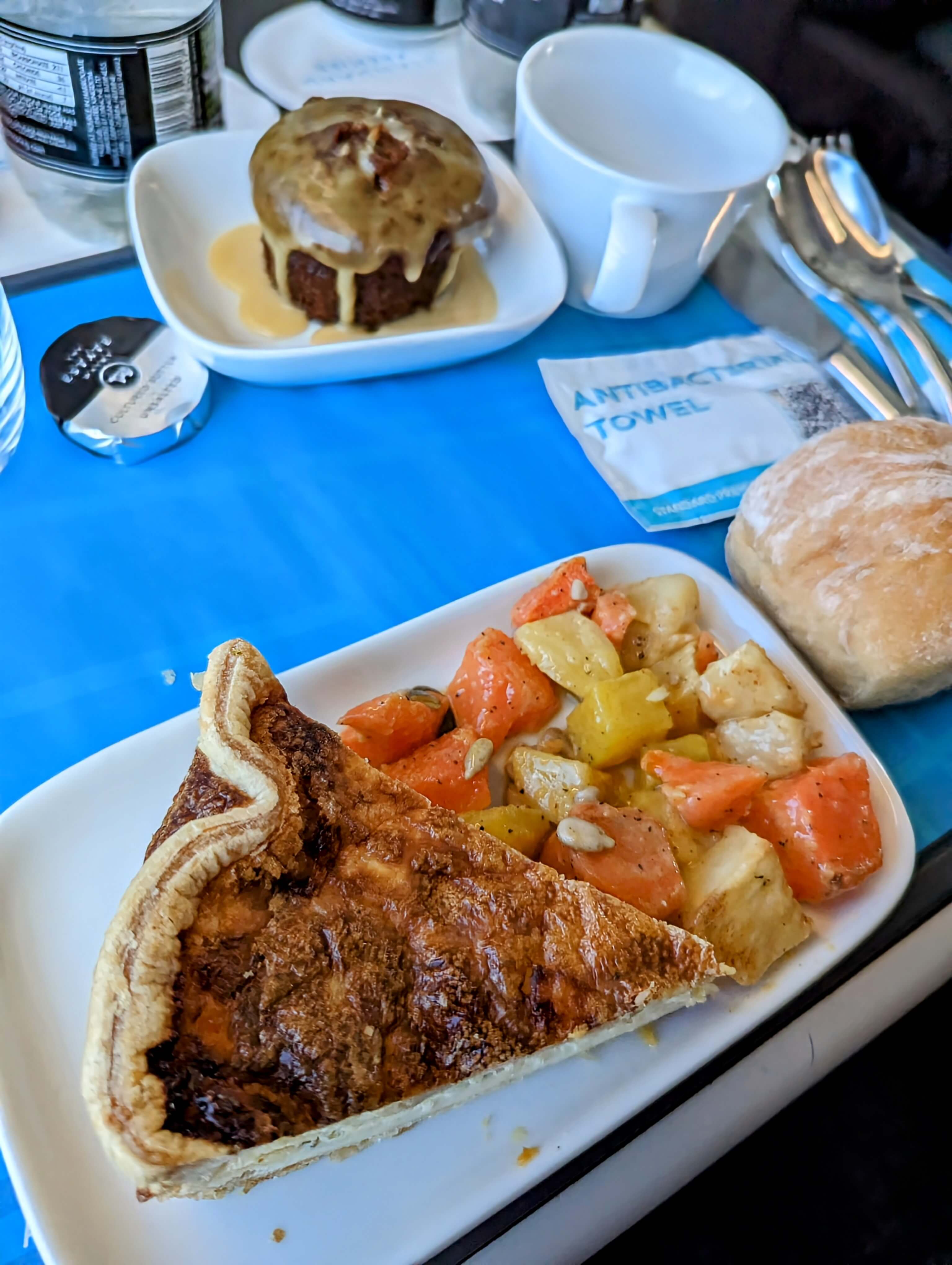 Dish served on Eurostar train