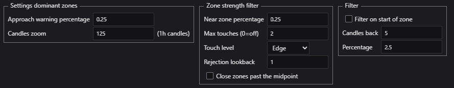 DLZ settings