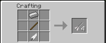 Crossbow Bolt recipe