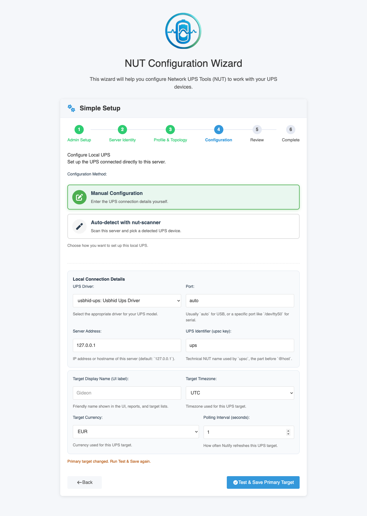 Multi Local Standalone - Manual