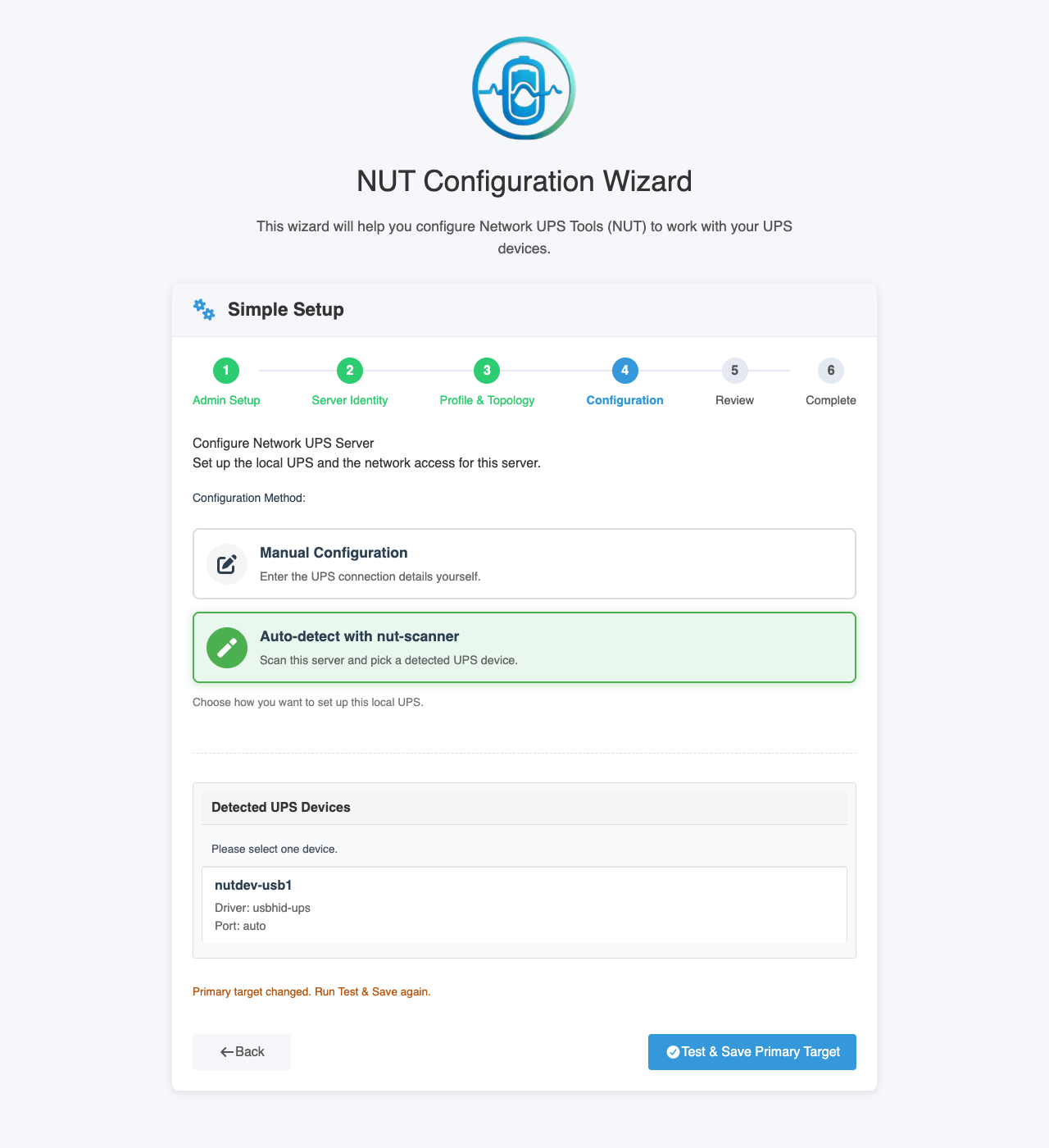 Multi Mixed Network Server - Auto Detect Primary