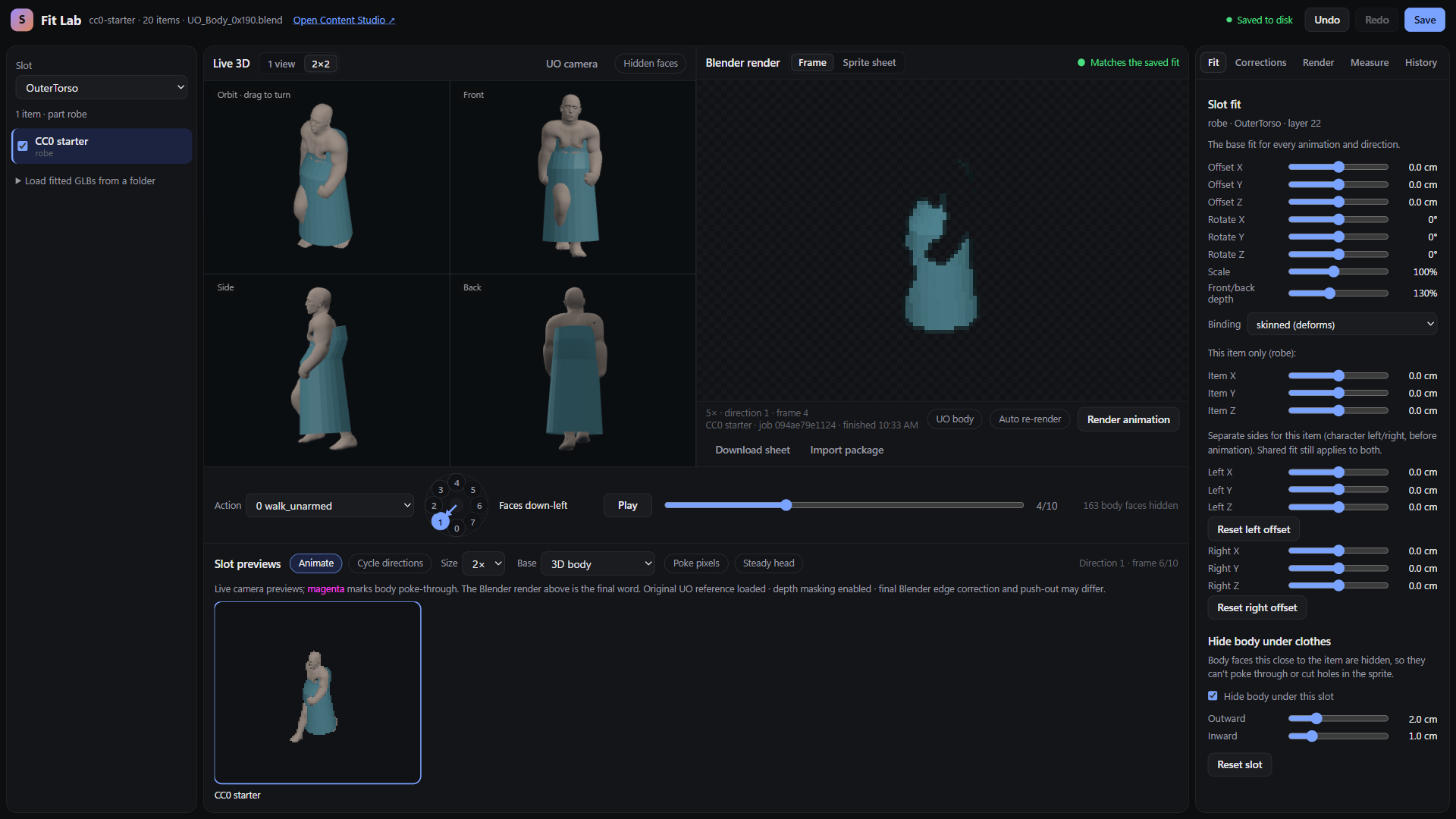 Fit Lab overview
