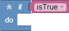If block, filled