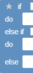 If, Else If, Else block