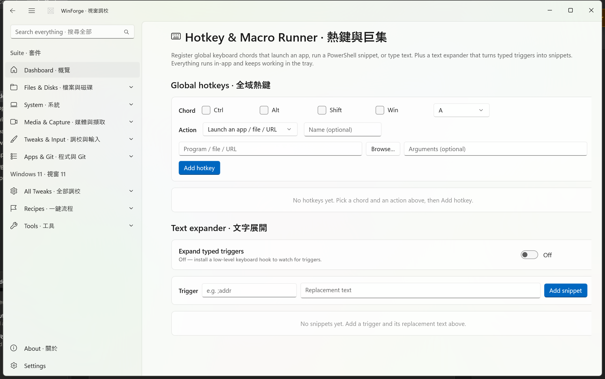 Hotkey & Macro Runner