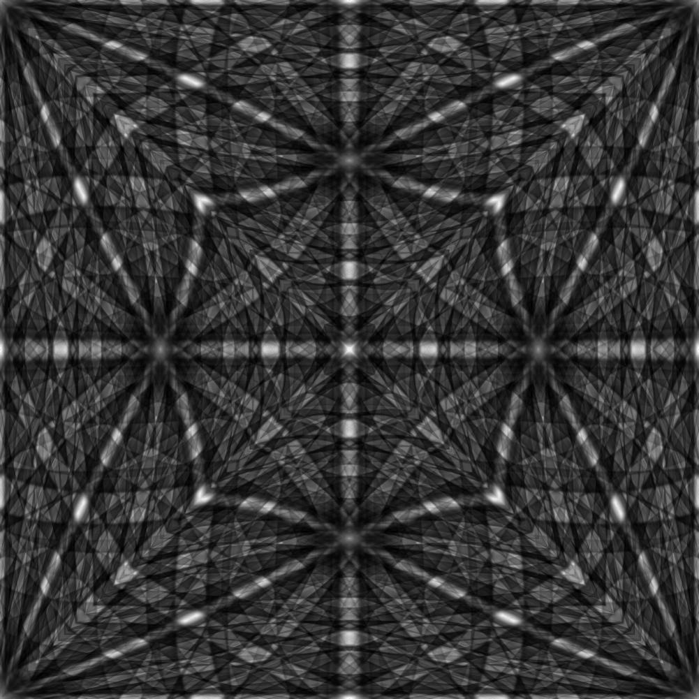 Square Lambert projection of the Nickel ECP master pattern