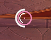 Simple Mouse Cursor ring layout around the mouse pointer