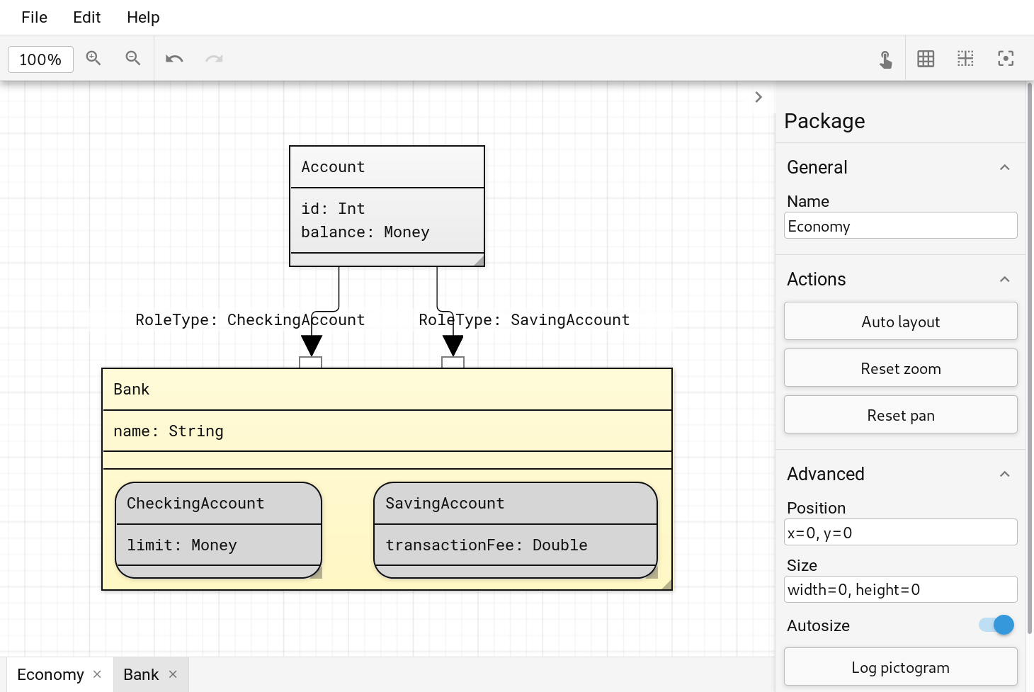 The user interface
