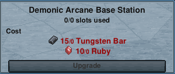 A base station offering its upgrade
