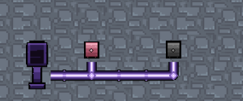 The same bus dark and inactive because no container is next to it