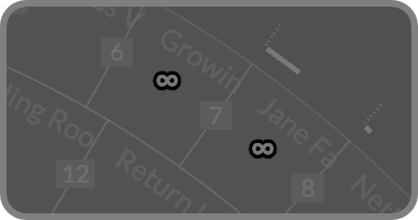 Discontinuity infinity symbols in Chronologue Mode
