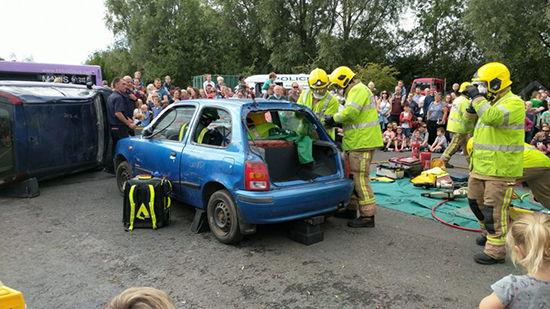 Nailsea Fire station community demo day