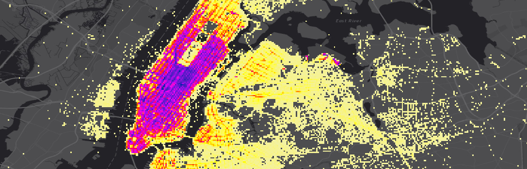 2013 NYC Taxi data aggregated