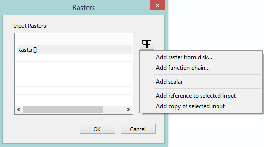 Python Raster Function: Multiple Rasters