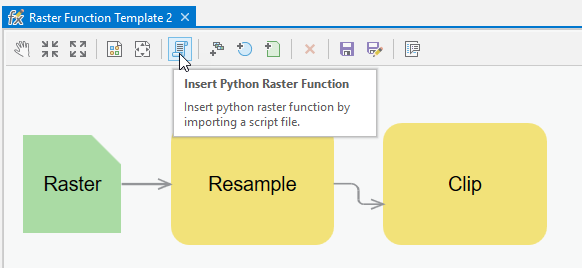 python raster function from editor