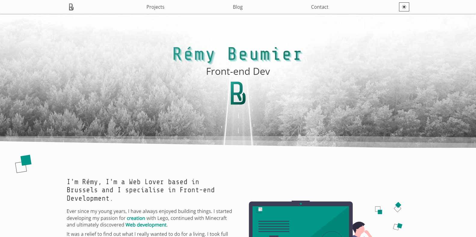 Rémy Beumier Front-end Developer