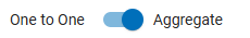 The One to One / Aggregate switch