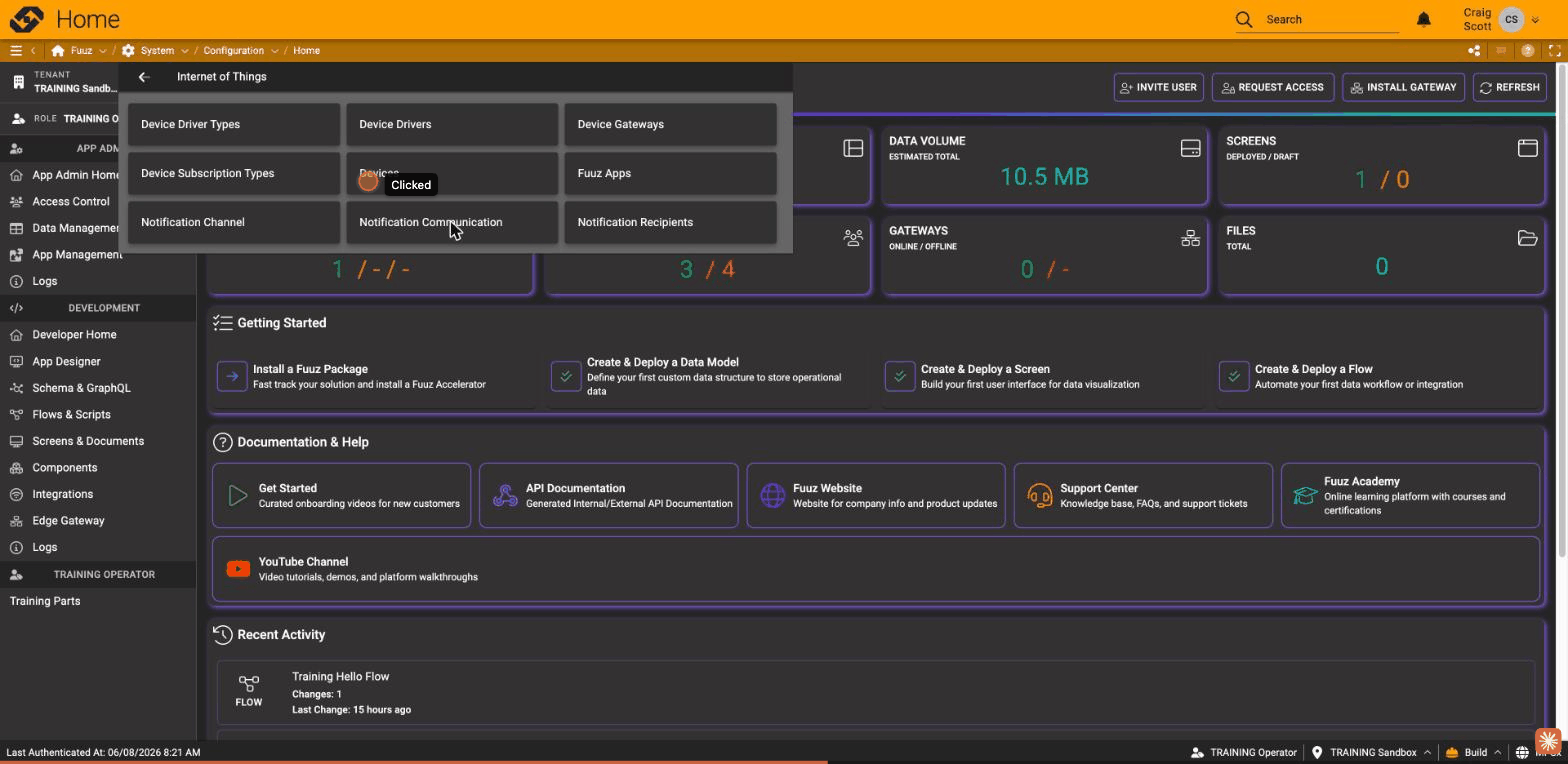 Internet of Things pages