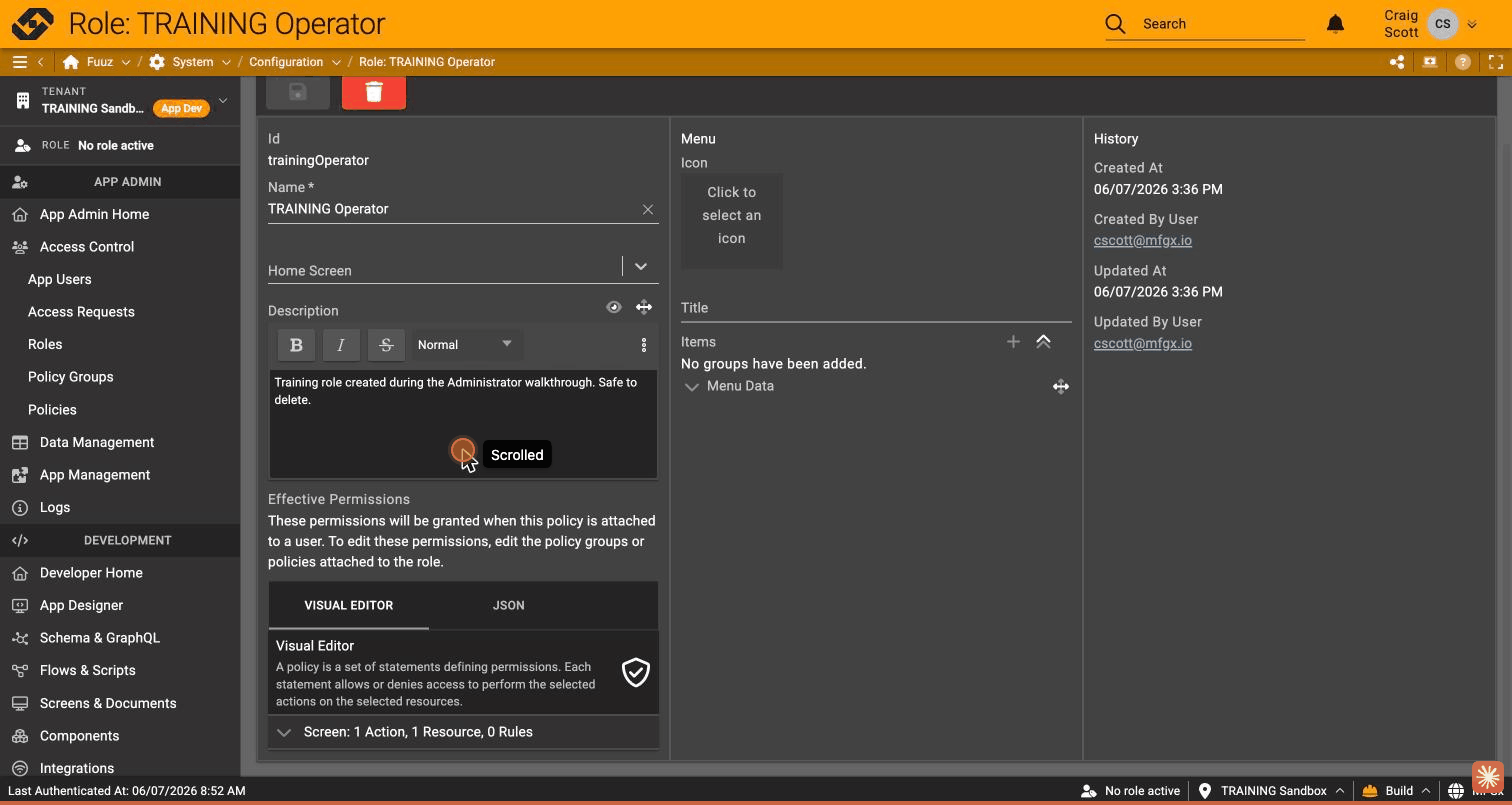 Effective permissions
