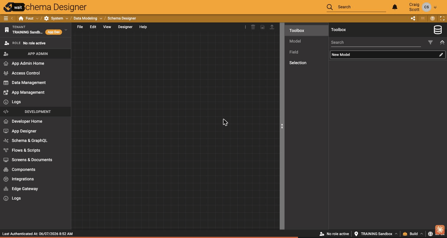Schema Designer