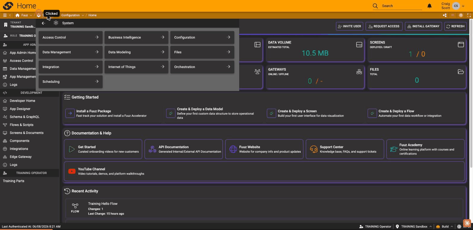 System catalog