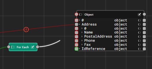 You can see which ports are compatible while dragging links