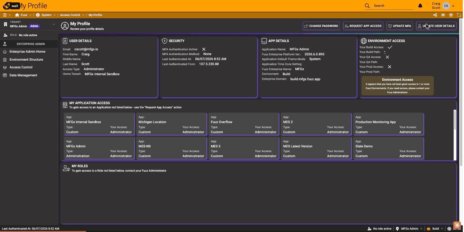 My Profile