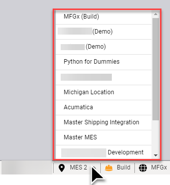 Application selector