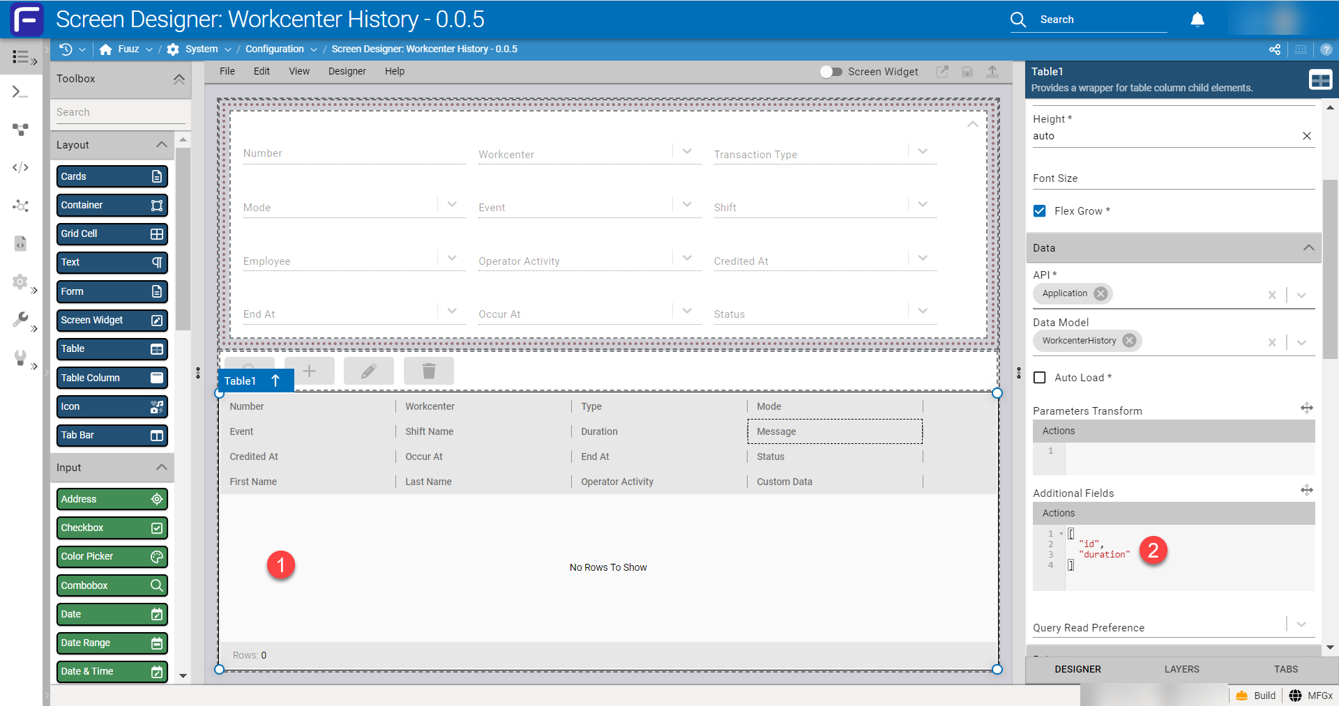 Add the field to Additional Fields